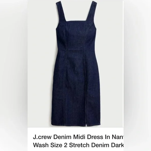 j crew denim sheath dress Mini Sheath Dress In Denim For Women